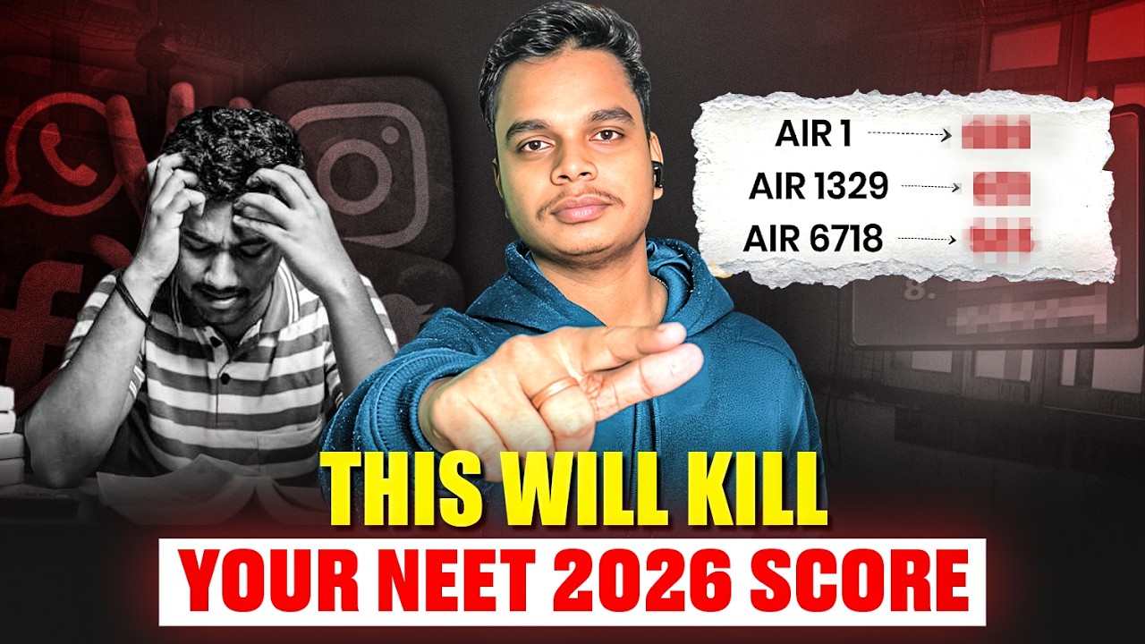 NEET 2026 Mental Breakdown ❌ How to Handle Exam Pressure During Prepration