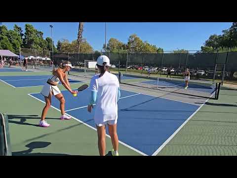 101925 iPickle Spooky Slam AM vs Trang Huynh McClain and Malia Lum 11 v 5