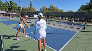 101925 iPickle Spooky Slam AM vs Trang Huynh McClain and Malia Lum 11 v 5