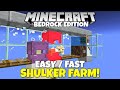 Minecraft Bedrock: Easy SHULKER FARM Tutorial! MCPE Xbox PC Switch