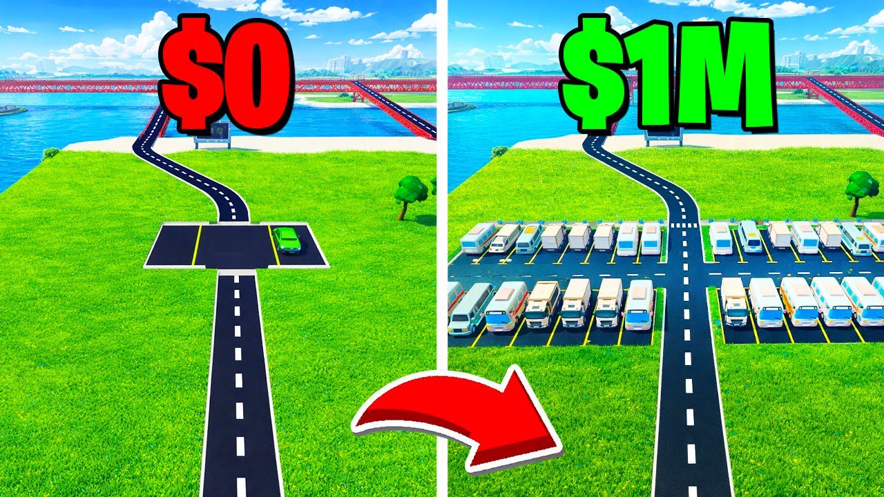 Qué tan rápido puedo llegar a 1M CON UN PARKING ? 😱 | Roblox Parking Tycoon
