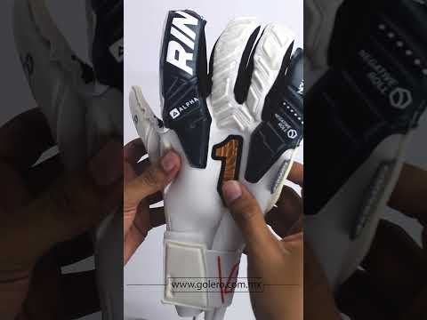 Guantes De Portero Rinat Egotiko Vengador Alpha Premium Blanco