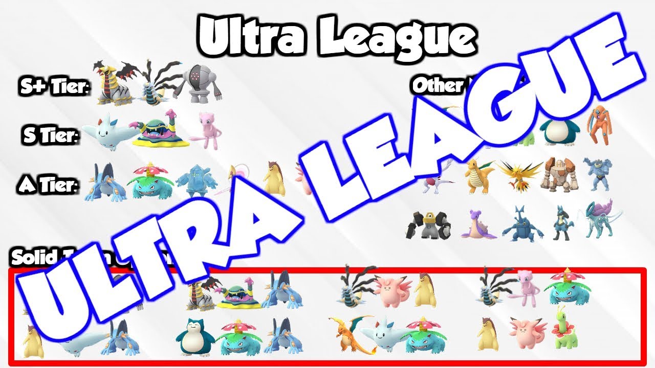 Ultra League Meta The Best Pokemon Teams To Use In Go Battle