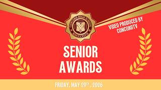 Concord High School Senior Awards Live-Stream