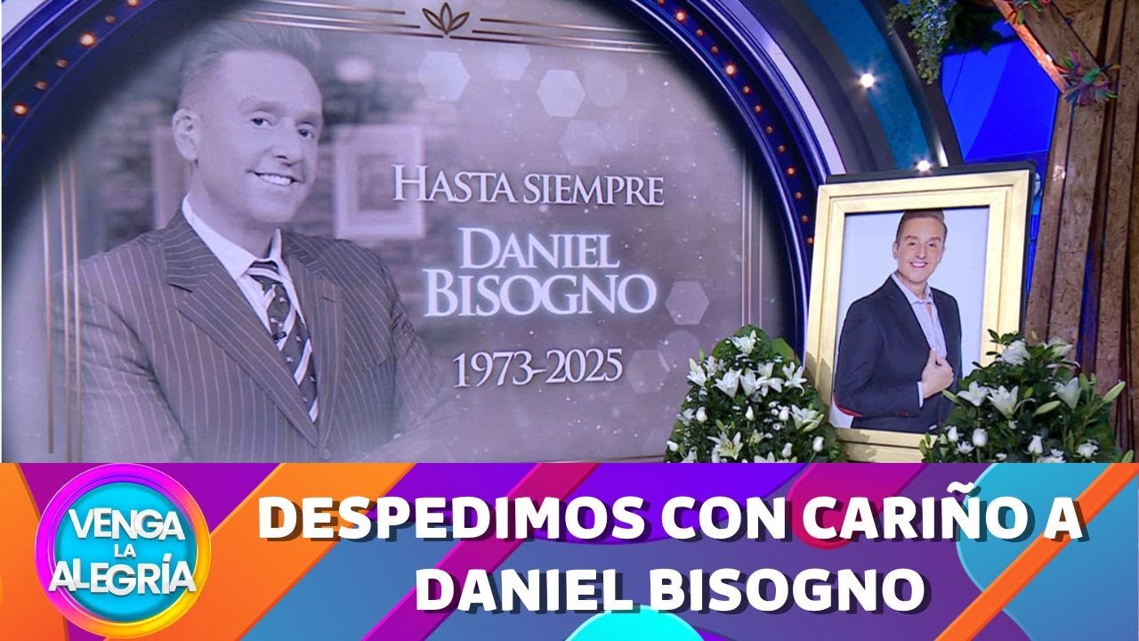 Despedimos con cariño a Daniel Bisogno 🕊 | Programa 21 febrero 2025 PARTE 1 |Venga la Alegría