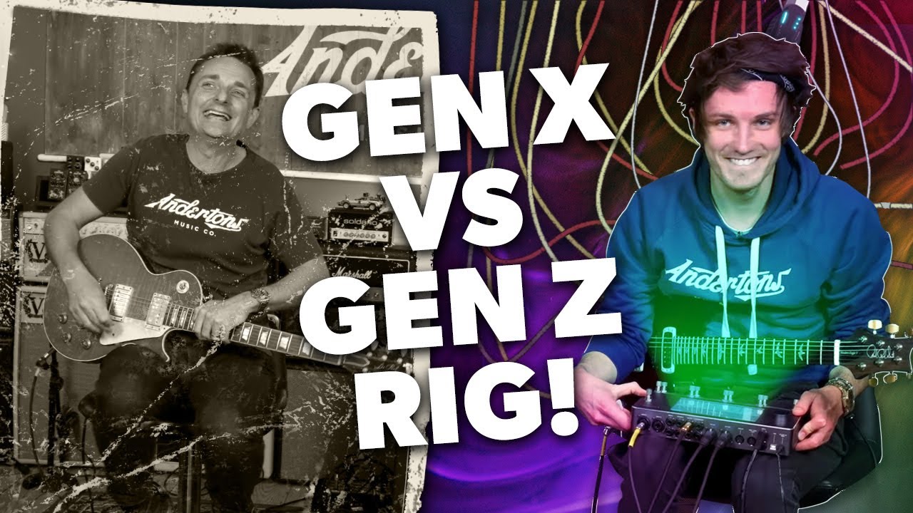 Gen X vs Gen Z Guitar Rig! Is Modern Gear Better? YouTube