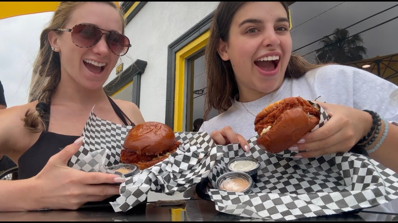 HUMBLE BIRD in HOLLYWOOD LA * (food review w bestie ) YouTube