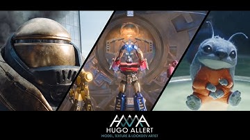 Hugo Allert | Model, Texture & Lookdev Reel 2025