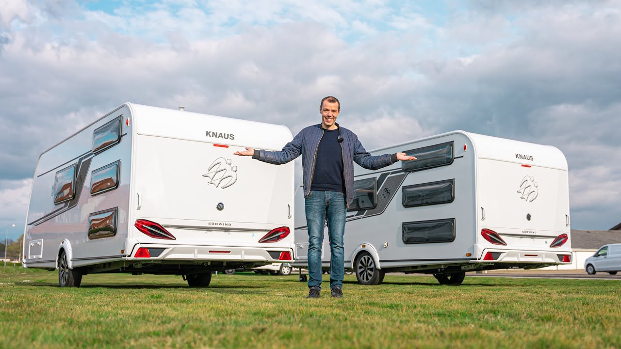 Sammenligning: Knaus Südwind 580 QS VS 500 QDK! Hvilken familievogn er bedst?