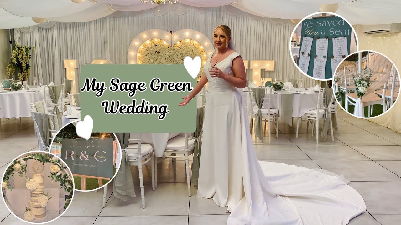 Transform Your Wedding Tables with This Sage & White Decor
