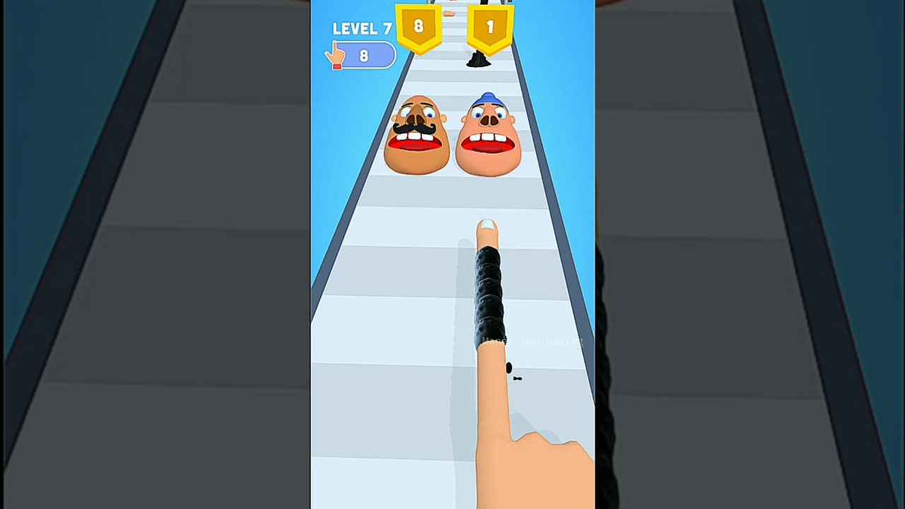 Finger Runner Game fun play😂🤪