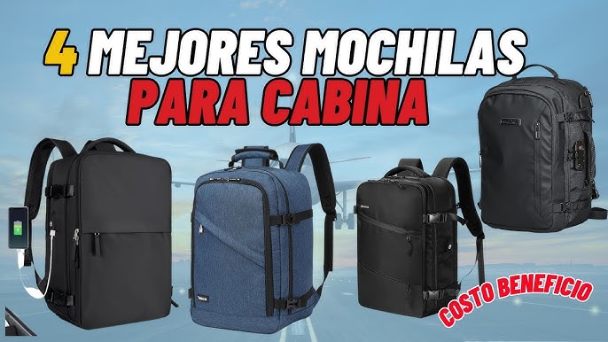 5 Mochilas para viajar en avión y ¡Descuentos! ⭐️