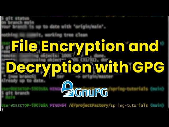 Gnupg Vs Desktop Using GPG To Encrypt And Decrypt Files On Linux