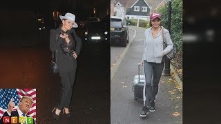 The former EastEnders star 44 was dressed  Busty Danniella Westbrook shows off assets in lacy top