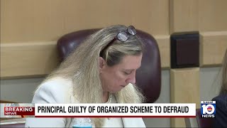 Former principal found guilty of defrauding school
