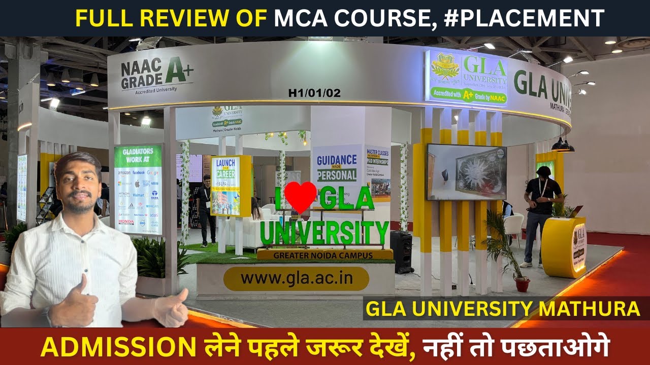 Why MCA from GLA UNIVERSITY, MATHURA ?🤔🤔  || LIVE || Being Engineer
