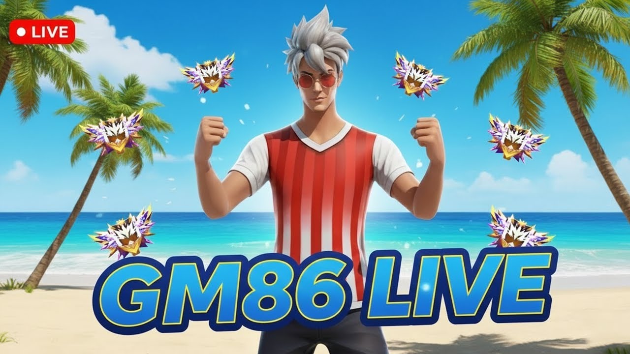 GM86 LIVE 🔥FREE FIRE LIVE  (Pakistan Server)
