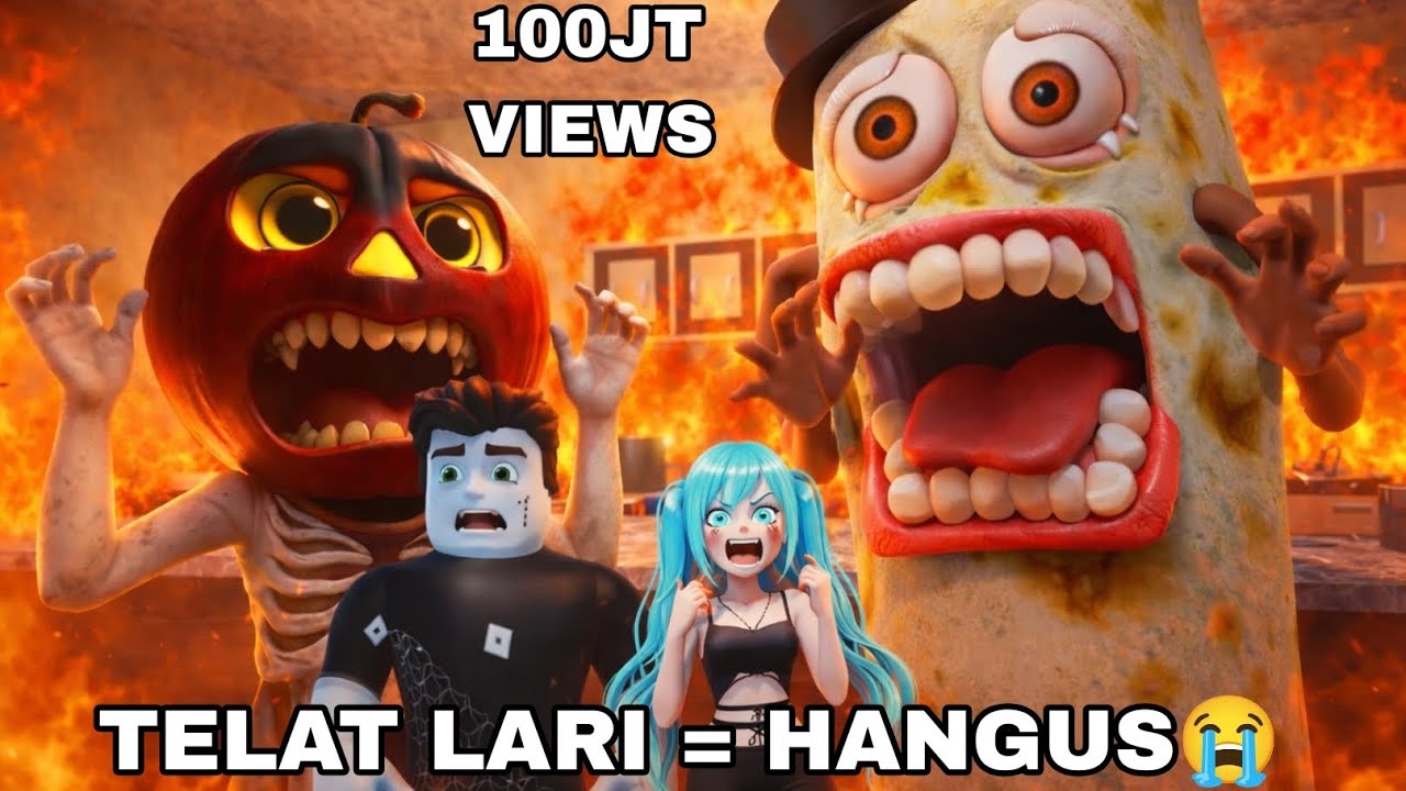 JANGAN NONTON SENDIRIAN!! 😱 TELAT 1 DETIK = LANGSUNG HANGUS 🔥 || ROBLOX