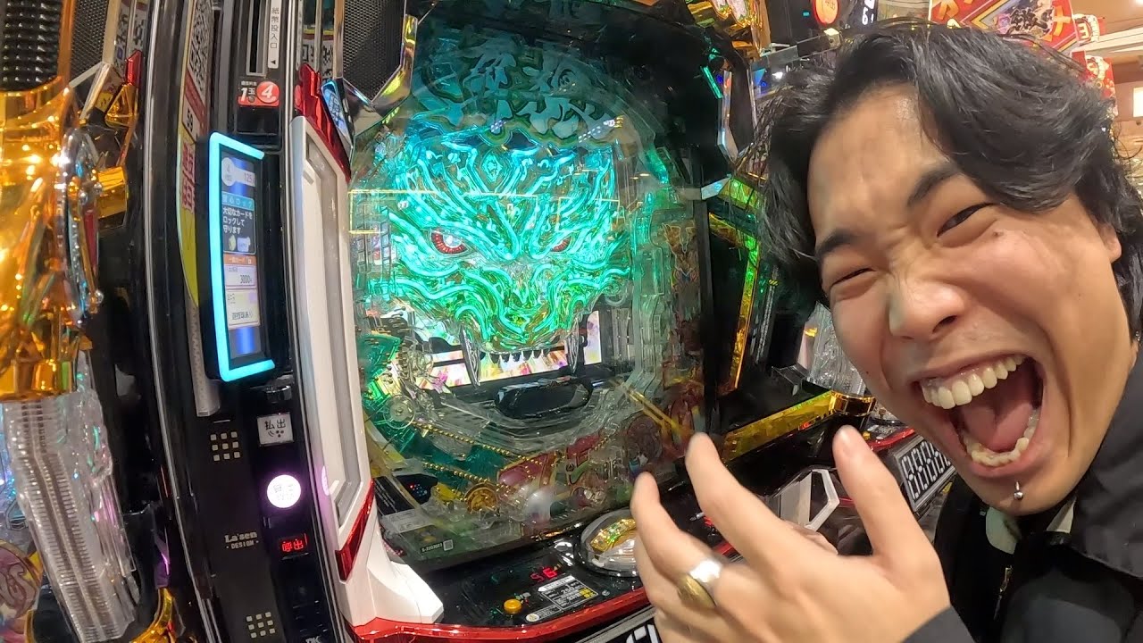 早食い対決に勝ったご褒美でパチンコ打ちに来たら豪運男が止まらなくなったwww