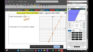 8.2 Graphing Linear Inequalities NOTES
