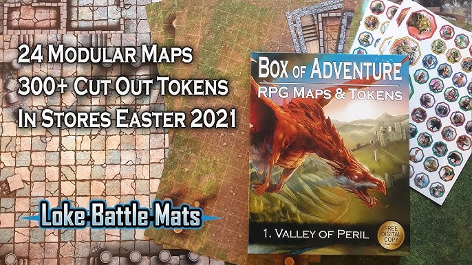 The Wilderness Books of Battle Mats is the perfect map set for your wild  Adventures! - BoLS GameWire