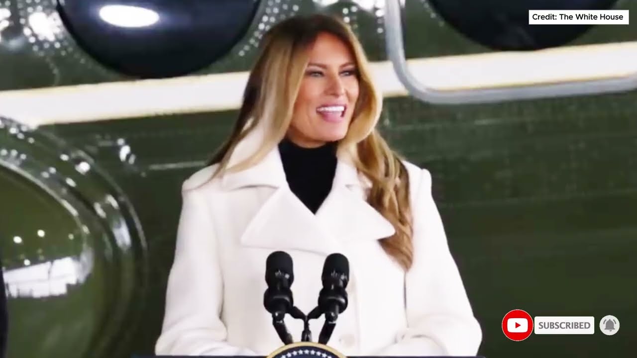 First Lady Melania Trump Delivers Remarks at Marine Corps Base Quantico
