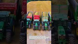 Silage Trucks and Tractors Increase Farm Efficiency #silage #farming #tractors