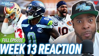 Famous Seahawks-Vikings, 49ers-Browns, Rams-Panthers, Texans-Colts | Week 13 REACTION | Richard Sherman NFL Wealth