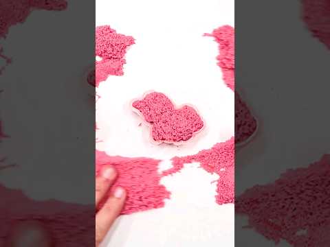 SaNd BoX ~ Kinetic Sand Cutting ASMR #satisfying #asmr #kineticsand #shorts