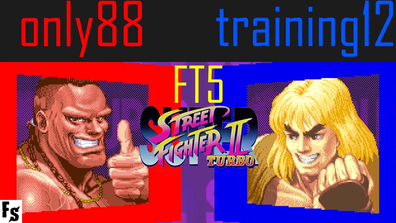 Super Street Fighter 2 Turbo - only88 [Dee Jay] vs training12 [Ken
