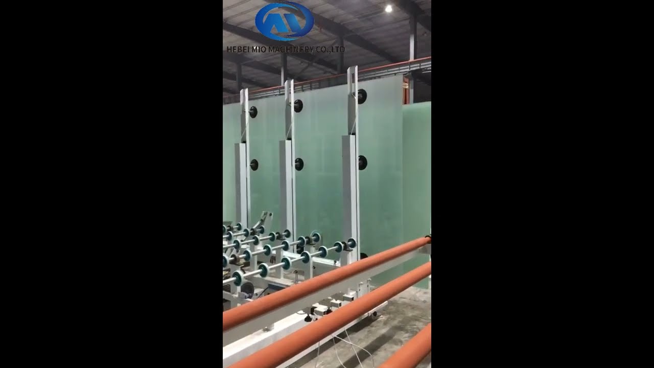 Acid Etched Glass Machine