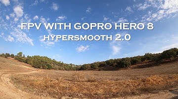 fpv drone with gopro hero 8