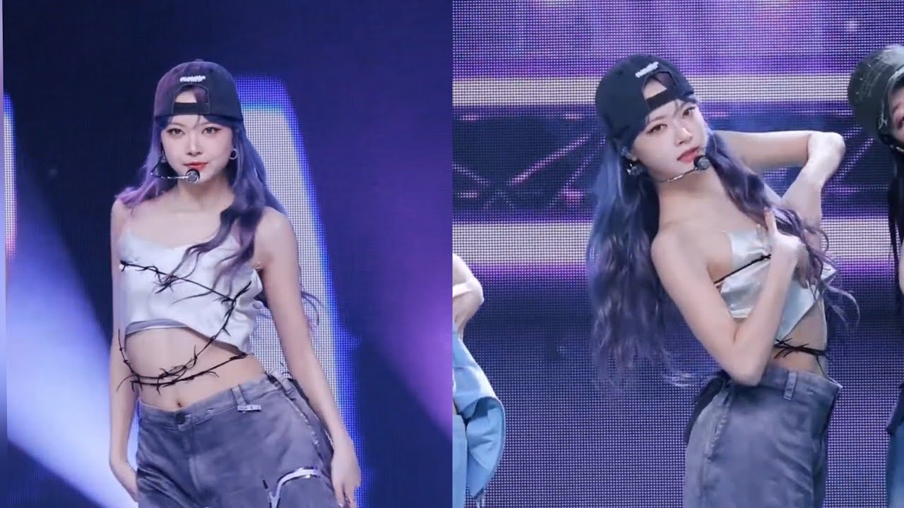 르세라핌 홍은채 직캠 'EASY' (LE SSERAFIM EUNCHAE FanCam) @MCOUNTDOWN 240229