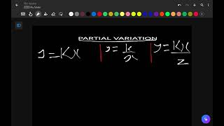 Partial variation(Introduction)
