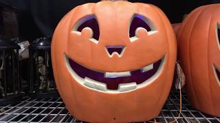 Lighted 20" Blow Mold Jack-O-Lantern | Gemmy 2017