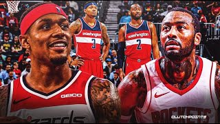 John Wall And Bradley Beal's First game as opponents | Highlights