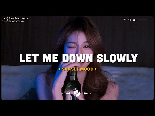 Let Me Down Slowly, Apologize ♫ English Sad Songs Playlist ♫ Acoustic Cover Of Popular TikTok Songs class=