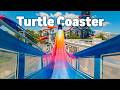 CRAZY Turtle Coaster Water Slide at The Land of Legends | Longest Slide in Turkey