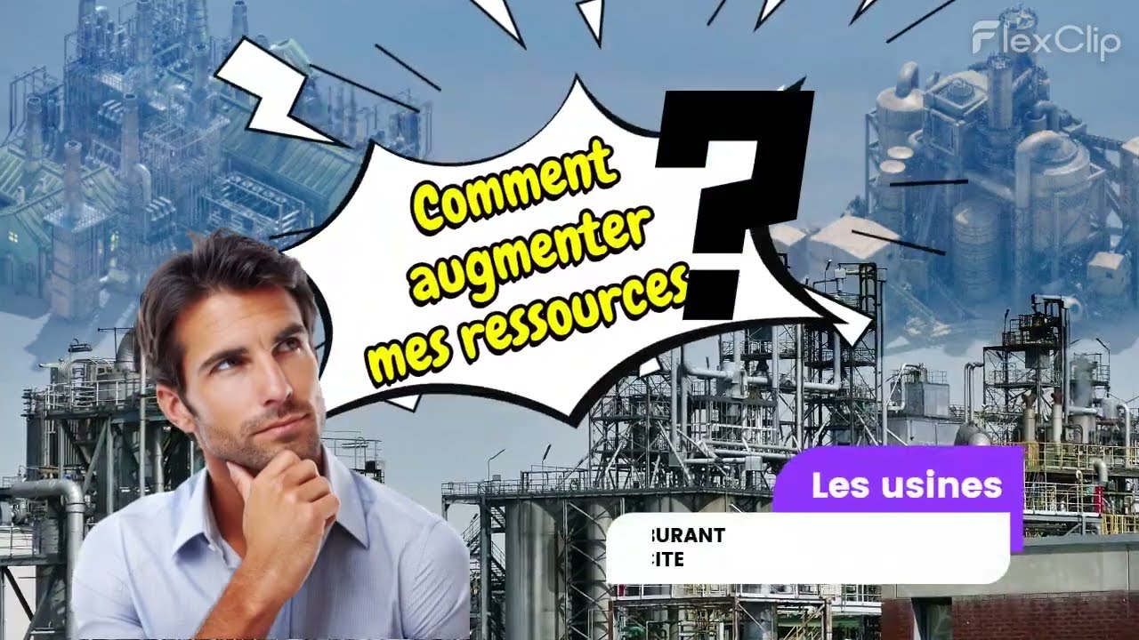 Les 5 usines de production de ressources sur les jeux DITOGAMES