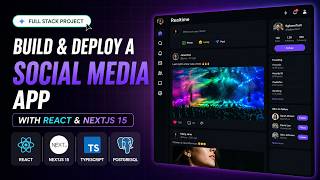 Build and Deploy a Full stack Social Media App | Nextjs 15 (Part 2)