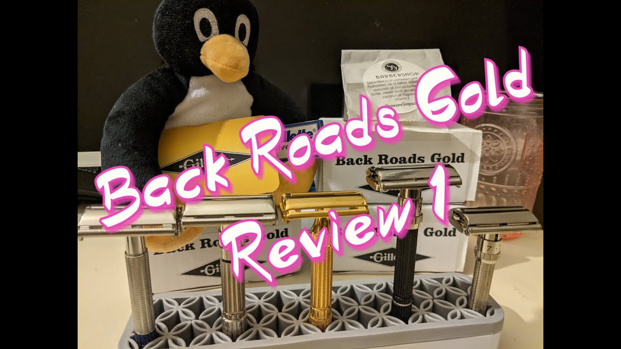 Back Roads Gold Vintage Safety Razor Repair/Restoration/Replating Service Review YouTube