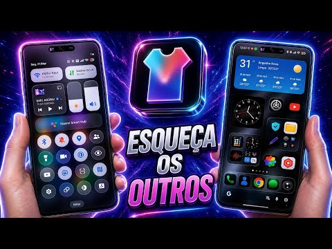 IMBATÍVEL! 🧿 O Novo TEMA DARK com os ÍCONES Mais TOPS do Momento!