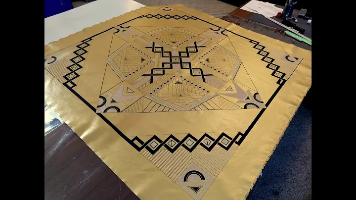 Making Ceres' Feast  Photoluminescent Painting, Mi...
