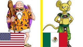 EL PERSONAJE DRAGON BALL DE CADA PAÍS (2)