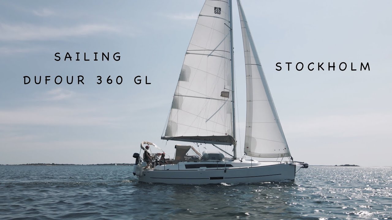 Dufour 360 GL, Sailing in Stockholm archipelago (Mavic Air 2, Mavic Mini)