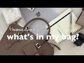 〔what's in my bag?〕30代OLの通勤バッグの中身紹介。|事務職会社員の鞄の中身