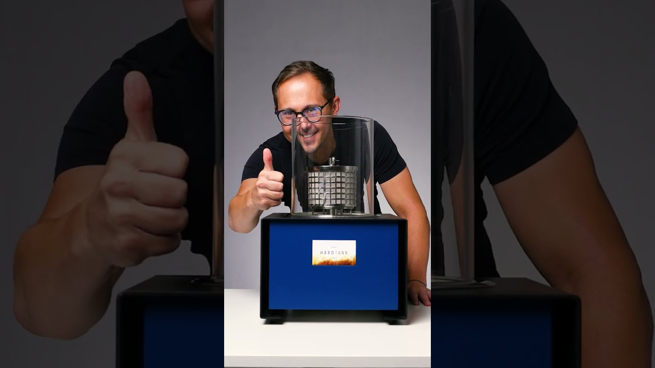 This Machine Can Make Cold Brew Coffee in 50 minutes!🙀 (Baby Hardtank in Action) #shorts