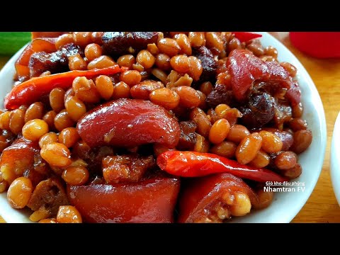 Video GIÒ KHO ĐẬU PHỘNG Món ngon cực hao cơm cách làm dễ tại... - youtube