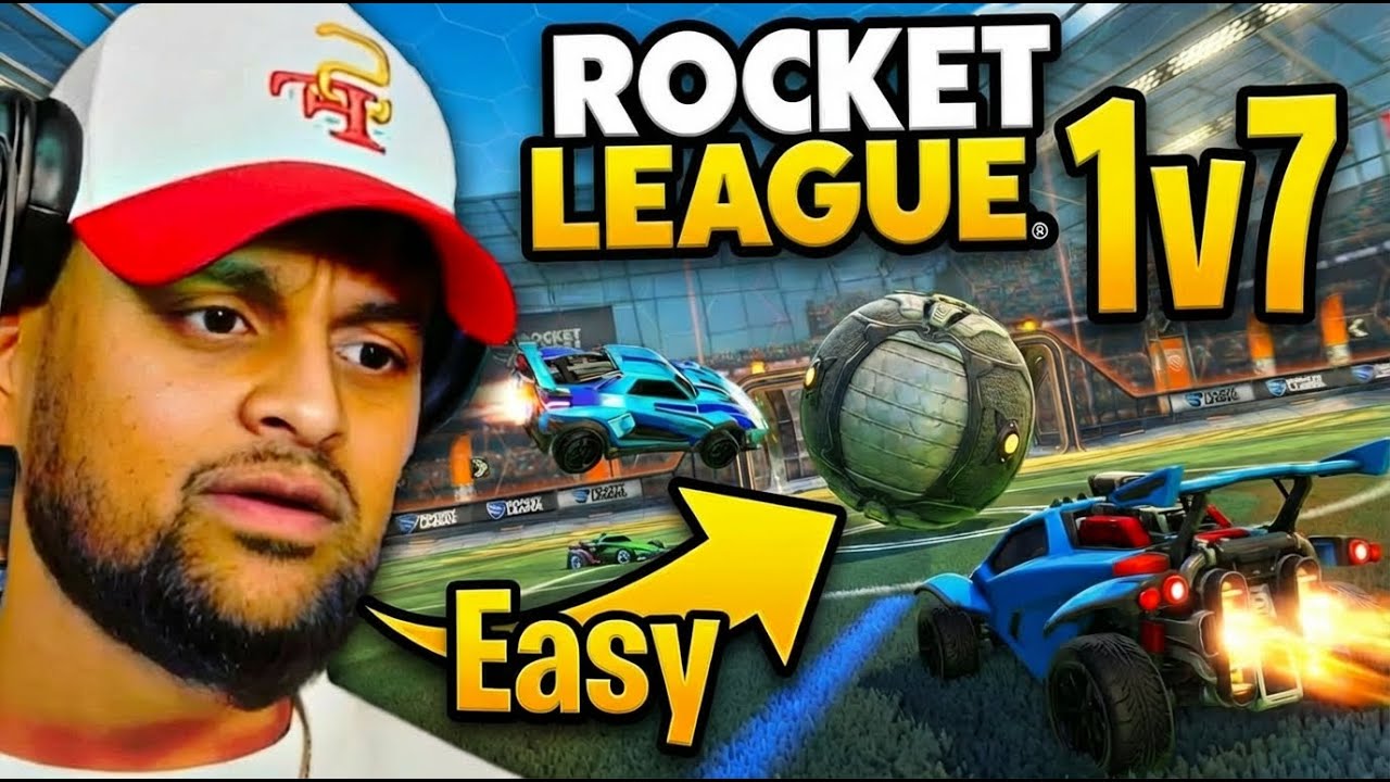 Can RDC beat Squishy 1v7 in Rocket League???