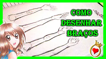 Como desenhar braço anime?